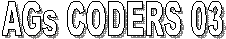 AGs CODERS 03
