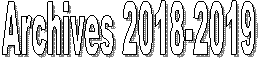 Archives 2018